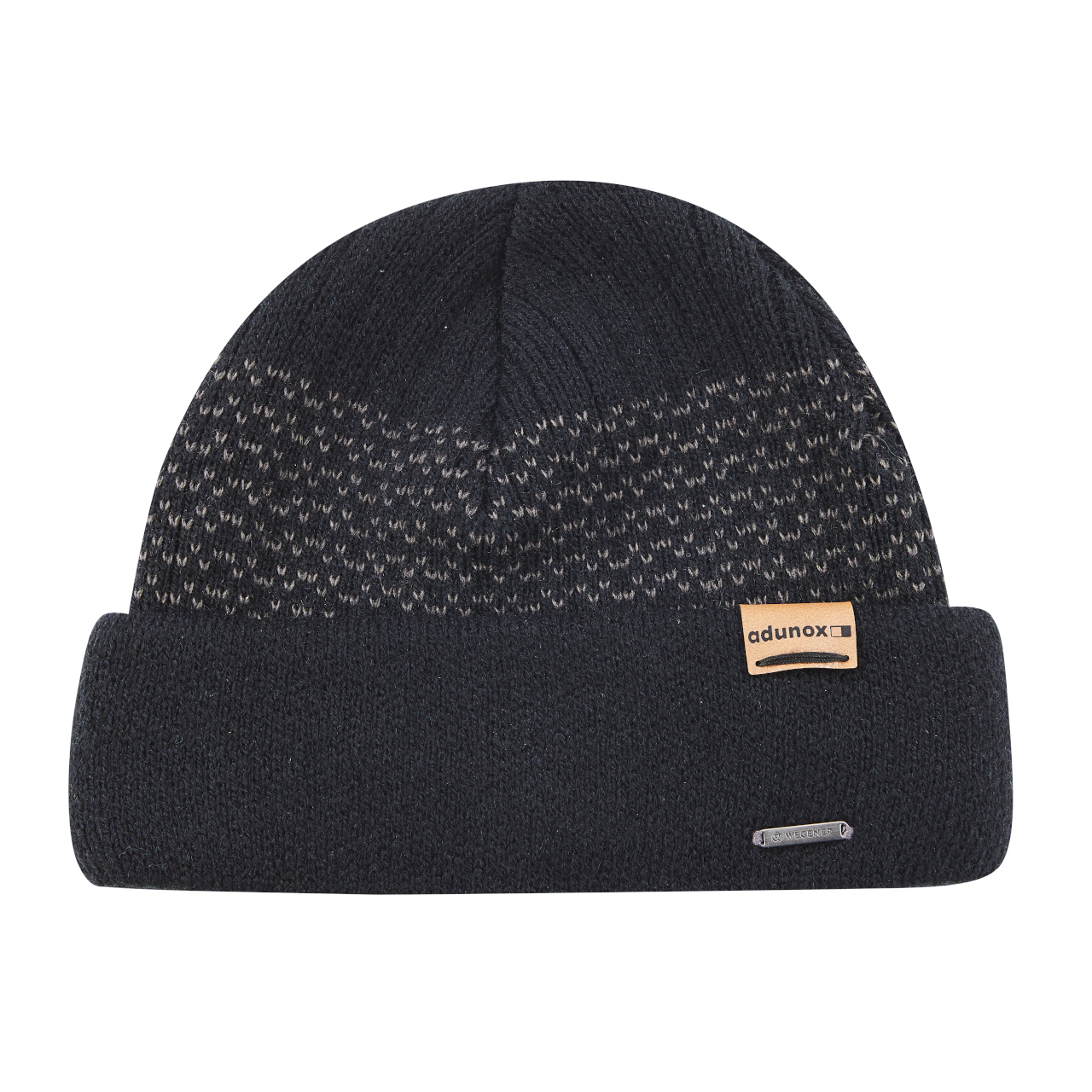 adunox® Strickmütze Schwarz adunox® Strickmütze Schwarz