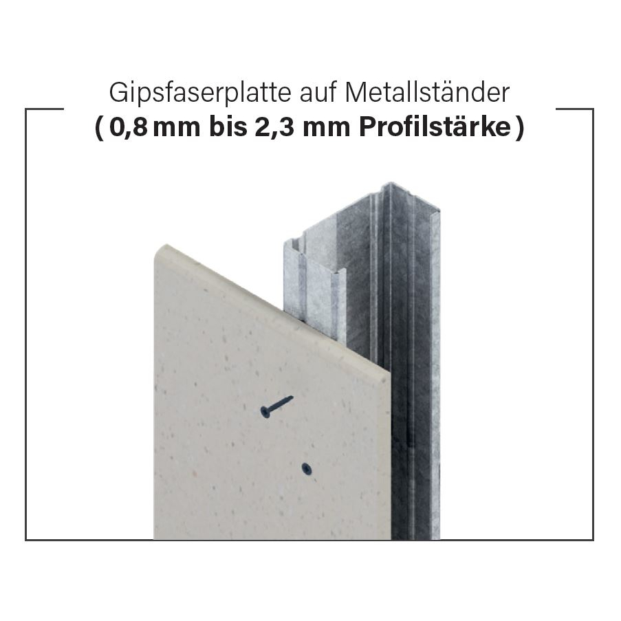 Faserplattenschrauben | phosphatiert | Bohrspitze | PH2 | magaziniert Langband | 3,5x25 | 500 Stk