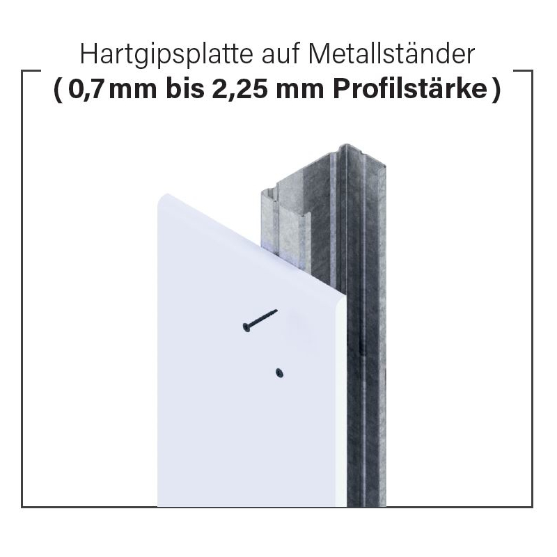 Knauf® Diamantschrauben XTB | phosphatiert | Bohrspitze | Langband | 3,9x38 | 1.000 Stk